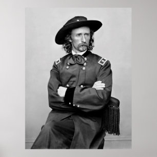 GEORGE ARMSTRONG CUSTER - GENERAL POSTER