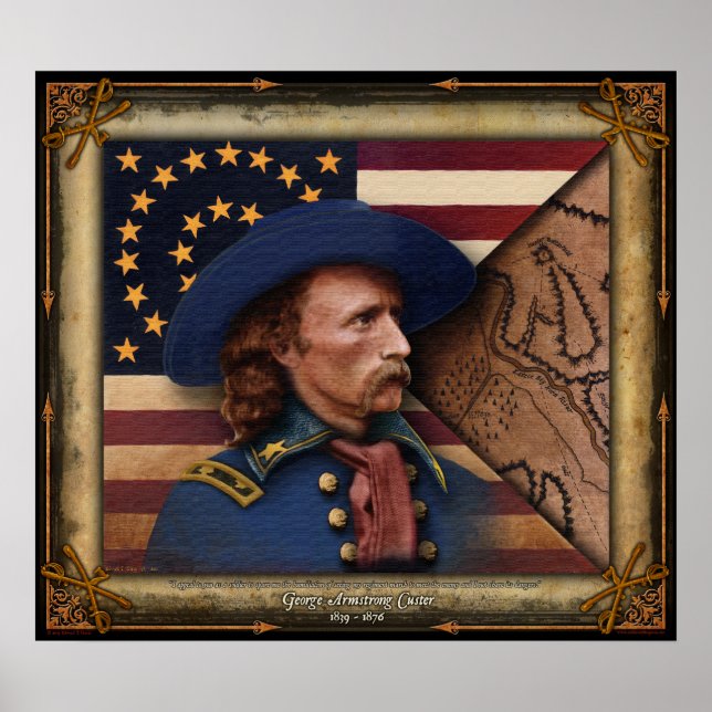 George Armstrong Custer Poster (Front)