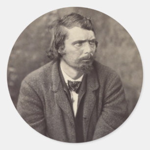 George Atzerodt Lincoln Assassination Conspirator Classic Round Sticker