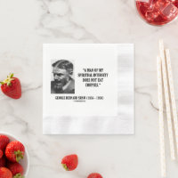 George B. Shaw Spiritual Intensity Not Eat Corpses