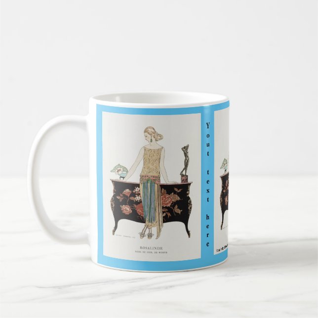 George Barbier Art Deco fashion Coffee Mug (Left)