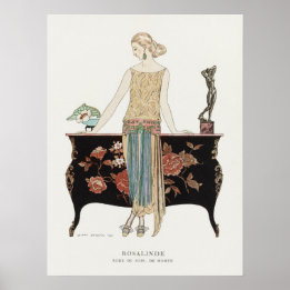 George Barbier Art Deco fashion Poster