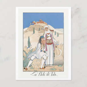 George Barbier, Art Deco Postcard