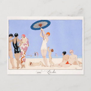 George Barbier, Art Deco Postcard