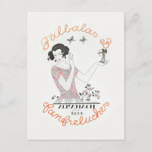 George Barbier, Art Deco Postcard