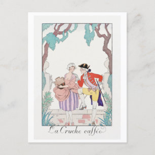 George Barbier, Art Deco Postcard