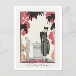 George Barbier, Art Deco Postcard