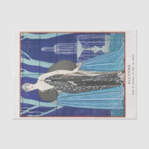 George Barbier, Art Deco Tissue Paper