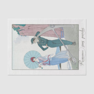 George Barbier, Art Deco Tissue Paper