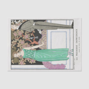 George Barbier, Art Deco Tissue Paper