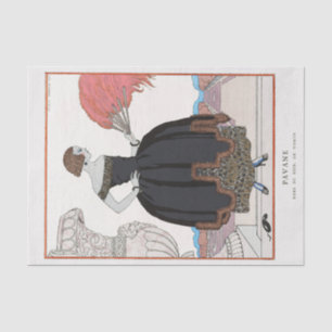 George Barbier, Art Deco Tissue Paper