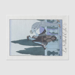 George Barbier, Art Deco Tissue Paper