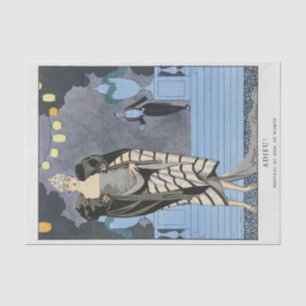 George Barbier, Art Deco Tissue Paper