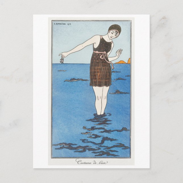 George Barbier Postcard (Front)