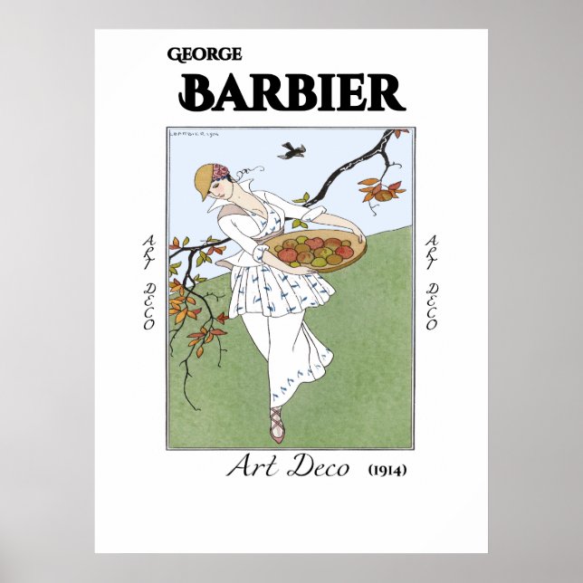George Barbier Poster (Front)