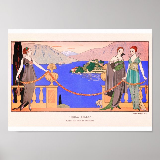 George Barbier Vintage Poster (Front)