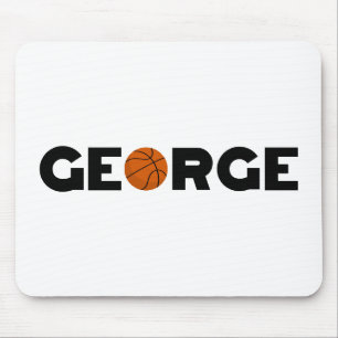 George Basketball Mouse Pad