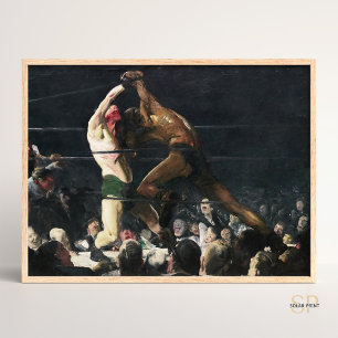 George Bellows Both Members of This Club Painting  Poster