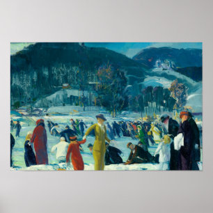 George Bellows - Love of Winter Poster