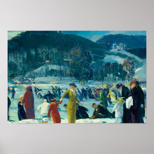 George Bellows - Love of Winter Poster (Front)