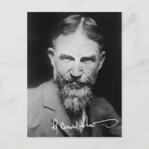 George Bernard Shaw - Portrait Postcard