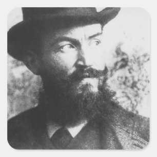 George Bernard Shaw Square Sticker