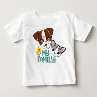 George, Bethie and Cutie Canary: My Family! Baby T-Shirt