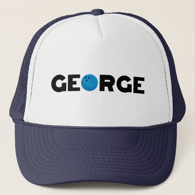 George bowling trucker hat (Front)