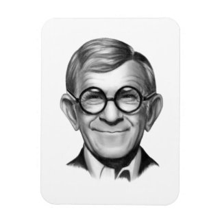 "George Burns", "Grace Kelly", "Iconic comedian",  Magnet