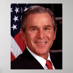 George Bush 43rd US American President Photo Poster