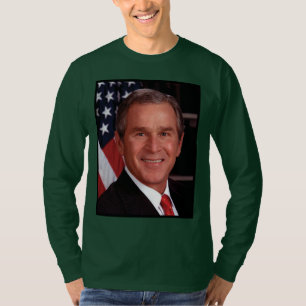 George Bush 43rd US American President Photo T-Shirt