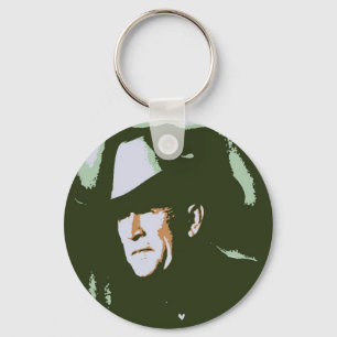 George Bush/Cowboy Key Ring