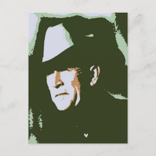 George Bush/Cowboy Postcard