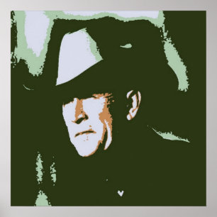 George Bush/Cowboy Poster
