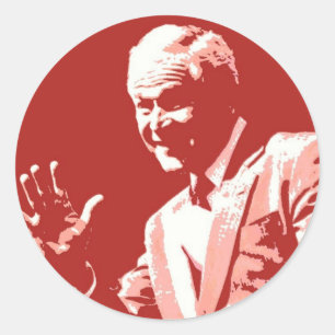George Bush/Miss Me Yet? Classic Round Sticker