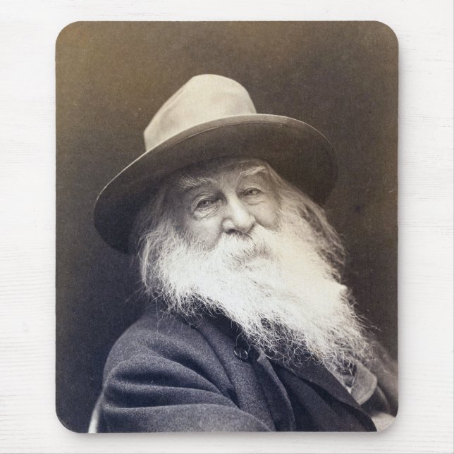 George C. Cox Walt Whitman Mouse Pad (Front)