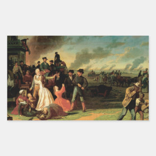 George Caleb Bingham - Order No. 11 Rectangular Sticker