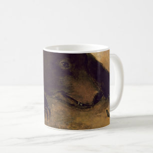 George Catlin - Grizzly Bear and Mouse Coffee Mug