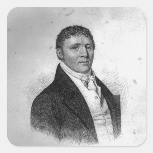 George Cooper, engraved by Percy Roberts Square Sticker (Front)
