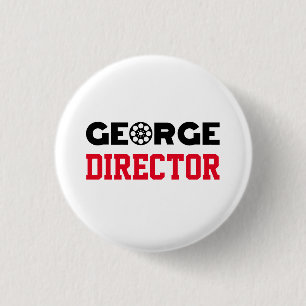 George Director 3 Cm Round Badge
