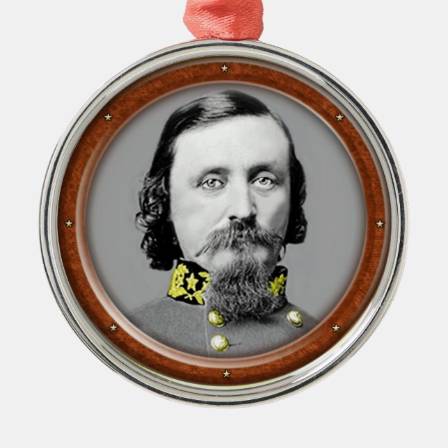 George Edward Pickett Metal Tree Decoration (Front)