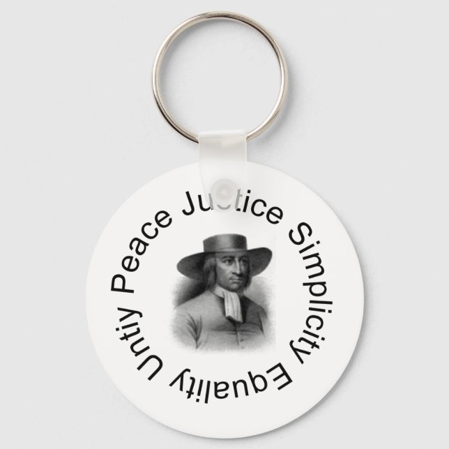 George Fox Keychain (Front)