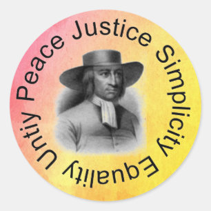George Fox Sticker