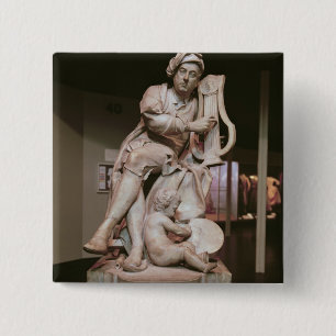 George Frederick Handel 1738 15 Cm Square Badge