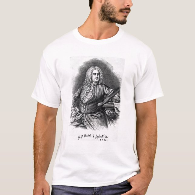 George Frederick Handel, 1749 T-Shirt (Front)