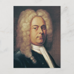 George Frederick Handel Postcard