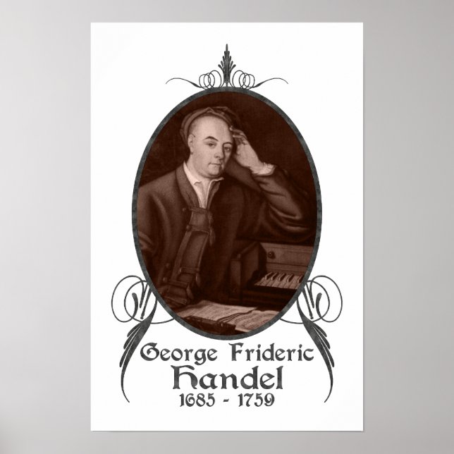 George Frideric Handel Poster (Front)