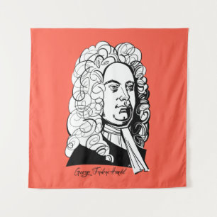 George Frideric Handel Tapestry
