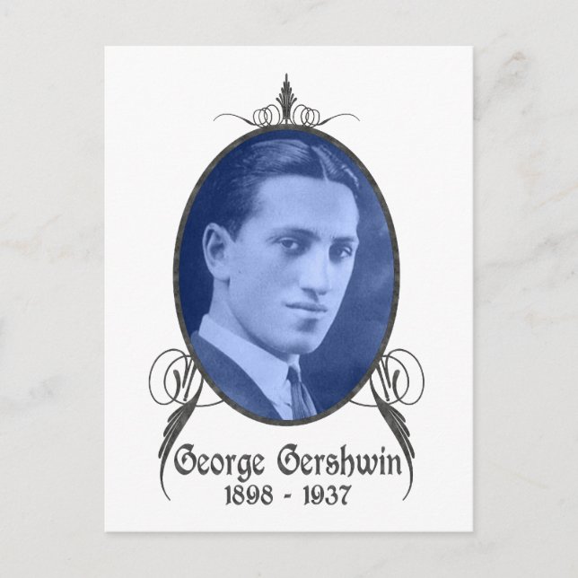 George Gershwin Postcard (Front)
