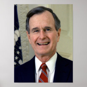 George H. W. Bush 41 Poster